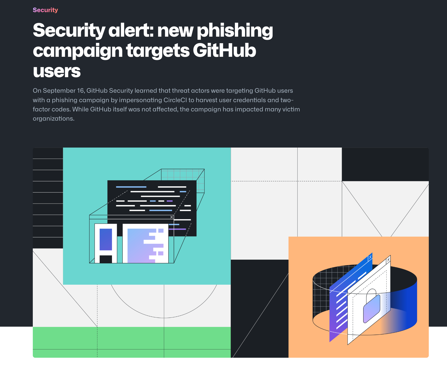 Phishing campaign targeting Github